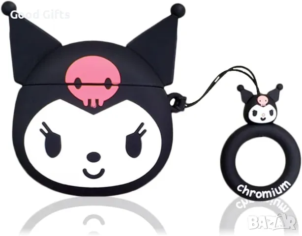 Безжични Bluetooth слушалки Куроми AirPods Pro Hello Kitty Kuromi, снимка 2 - Слушалки и портативни колонки - 49118376