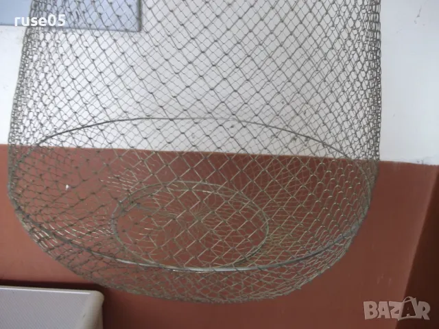 Живарник сгъваем метален рибарски нов - 1, снимка 2 - Екипировка - 50422152