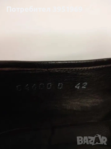 Велурени мъжки мокасини buffalo 42 номер, снимка 3 - Официални обувки - 53287992