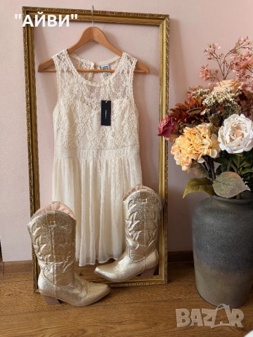 VERO MODA Дамска прекрасна рокля, снимка 2 - Рокли - 53999364