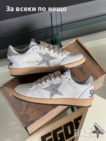 Golden Goose Дамски Маратонки Естествена кожа!!!👟Дамски Спортни Обувки Код E1094, снимка 4 - Маратонки - 52487416