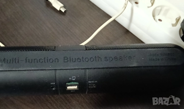 Тонколонка стерео  с FM radio, снимка 4 - Bluetooth тонколони - 52397653