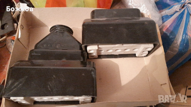 Индустриален бакелитен съединител, трифазен, тип контакт