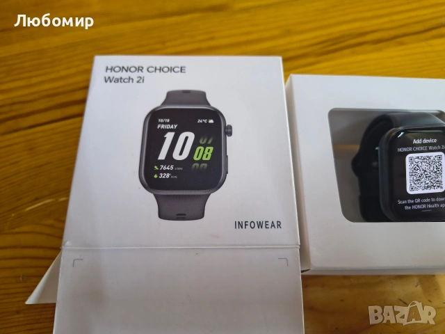 HONOR Choice Watch 2i, смарт часовник с Bluetooth разговори, 1.85 инча AMOLED, 14-дневна готовност , снимка 4 - Смарт часовници - 53424941