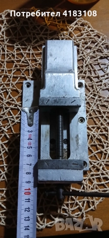 Професионално прецизно менгеме от лят алуминий , снимка 8 - Менгемета - 52474940