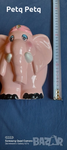 порцеланово слонче 🐘 касичка , снимка 3 - Колекции - 53634546