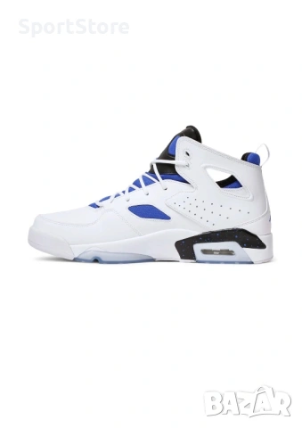 Air Jordan Flight Club 91 'White Hyper Royal', снимка 2 - Спортни обувки - 53966169