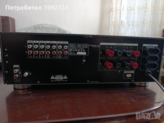 sony- f519R, снимка 2 - Ресийвъри, усилватели, смесителни пултове - 54027846