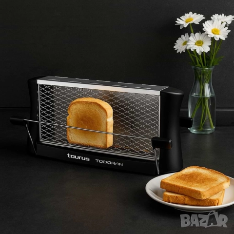 Тостер - Taurus Todopan, 700W Неръждаема стомана, снимка 2 - Други - 51926870