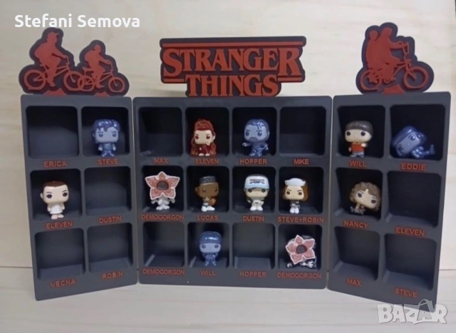 Stranger Things - Поставка за фигурки Kinder Joy 