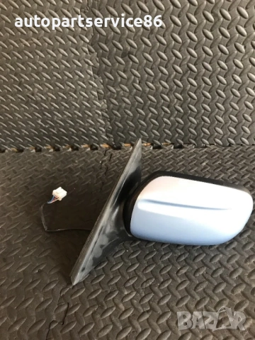 Предно ляво огледало за врата син цвят RHD за Mazda 626 (1998-2001) 010142, снимка 3 - Части - 53705405