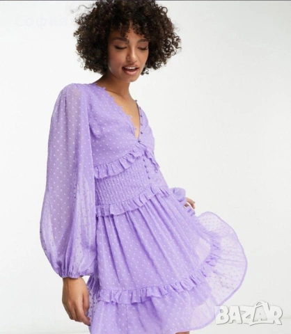 нова рокля АСОС,р-р м/л, снимка 3 - Рокли - 54099272