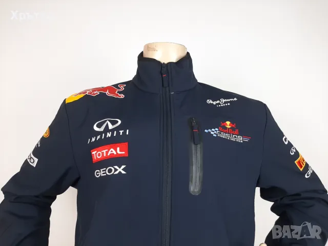 RedBull x Pepe Jeans F1 Softshell - Оригинално мъжко яке р-р M, снимка 5 - Якета - 48552289