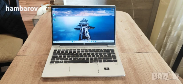 Супер лаптоп HP Probook 445 G9 с 6-ядрен Ryzen 5-5625U и 14'' FHD 256 GB SSD 16GB Windows 11 