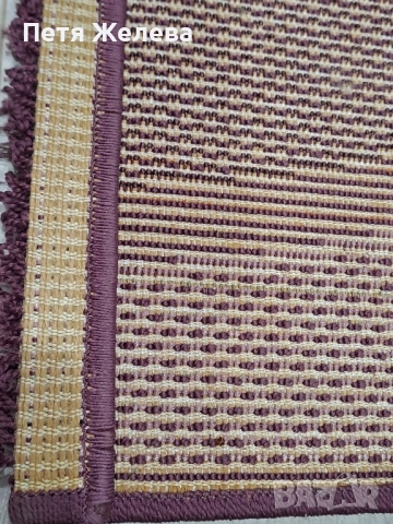 Италиански килим в лилаво 100/150см, снимка 8 - Килими - 51596369