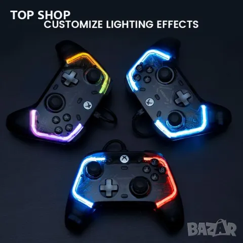 GameSir Kaleid кабелен контролер за Xbox Series X|S, Xbox One, Windows 10/11 и Steam, снимка 7 - Аксесоари - 49965455