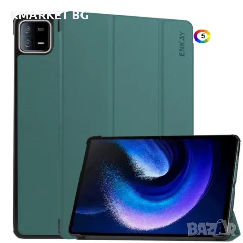 Xiaomi Pad 6 / Pad 6 Pro ENKAY Кожен Калъф и Протектор, снимка 3 - Калъфи, кейсове - 48241430