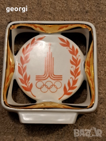 Руска порцеланова фигура Олимпиада 1980г. Москва , снимка 10 - Декорация за дома - 52832661