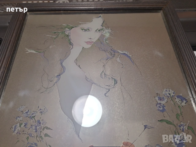 Огледало с рисунка, снимка 3 - Други - 53937647