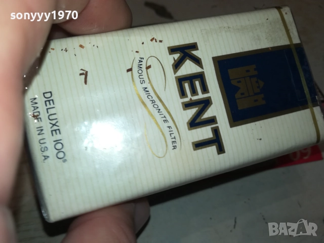 KENT MADE IN USA-РЕТРО АНТИКА РЕЛИКВА ОТ СОЦА 1911250824, снимка 10 - Колекции - 52461810