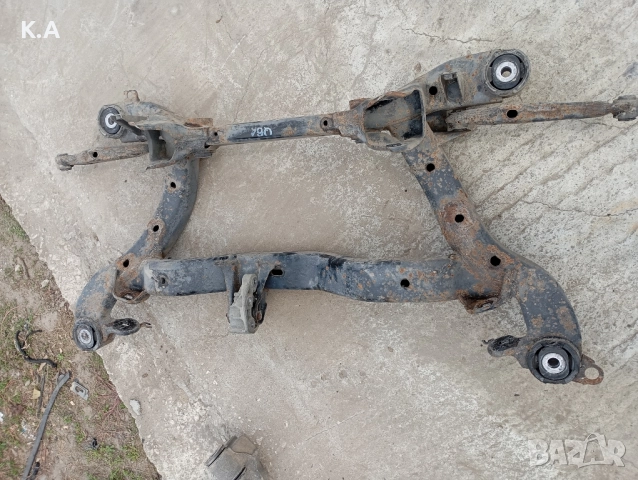 Преден и заден мост Audi A4 B6 2.5 TDI 180 quattro, снимка 9 - Части - 51631477