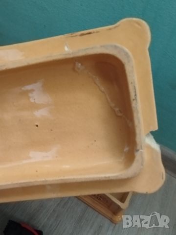 Керамична кутия с капак, снимка 3 - Антикварни и старинни предмети - 45523519