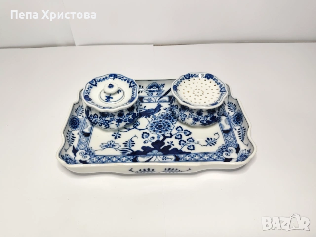 Мастилница от немски порцелан Meissen
