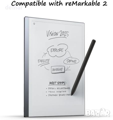 Marker Pen за reMarkable Tablet 2, не е необходимо зареждане, черен, снимка 3 - Таблети - 45300785