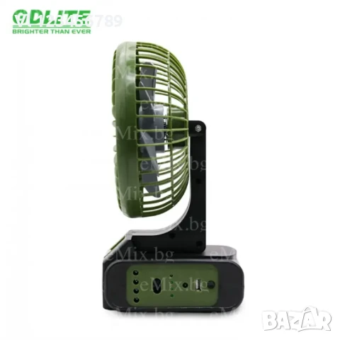 Соларна осветителна система GD-8081 с вентилатор, 3 крушки, снимка 4 - Къмпинг осветление - 50729021