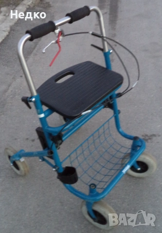 Проходилка сгъваема с една спирачка