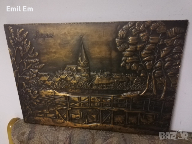 Медна картина пано