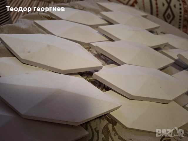 Декоративни 3D пана плочки – модерен геометричен дизайн, снимка 6 - Декорация за дома - 53532728