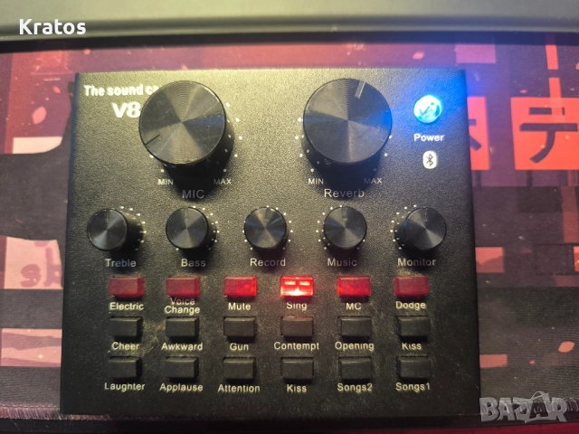 Звукова карта за запис с блутут за запис на звук., снимка 2 - Декове - 51549764