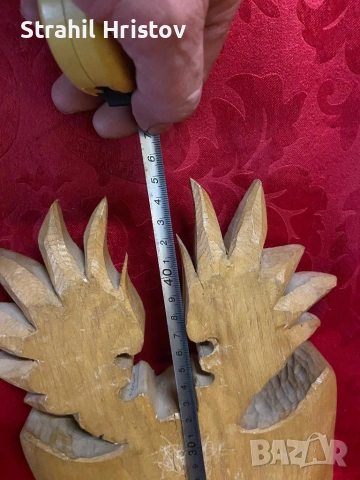 Дърворезба на стар ветроходен кораб, снимка 3 - Антикварни и старинни предмети - 53398646