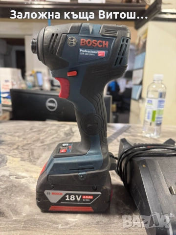 Гайковерт Bosch GDR 18V-200 C, снимка 3 - Други инструменти - 52818317