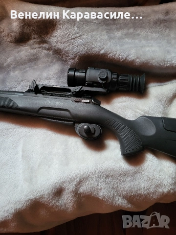 продавам карабина сабати 243 с термо прицел, снимка 3 - Ловно оръжие - 53706591