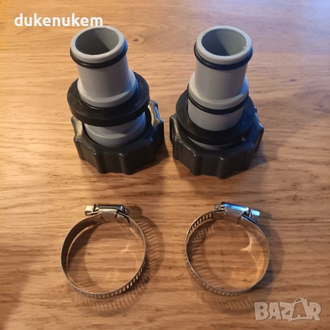 2 бр. Адаптер за басейн Intex тип A –за маркучи 32–38 мм, снимка 7 - Басейни и аксесоари - 53184893