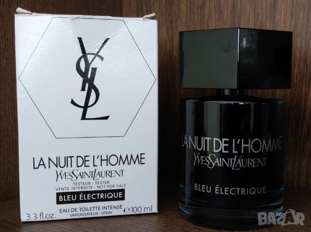 Yves Saint Laurent La Nuit de L'Homme Bleu Électrique EDT - тоалетна вода за мъже, снимка 1 - Мъжки парфюми - 44968305