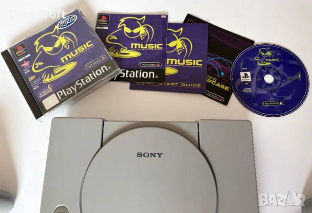 PS1 PlayStation 1 + два оригинални контролера и две игри подарък, снимка 5 - PlayStation конзоли - 53231381