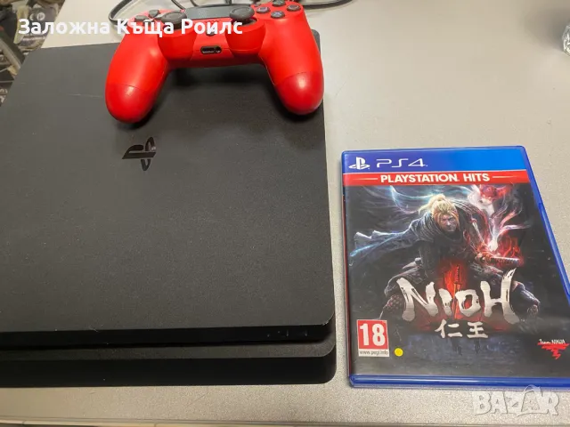 PlayStation 4 Slim Jet Black 1TB (cuh 2016b), снимка 2 - PlayStation конзоли - 46925748