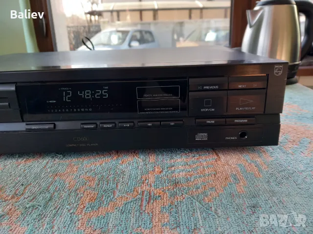 PHILIPS CD600 Compakt Disc player , снимка 4 - Аудиосистеми - 49067295