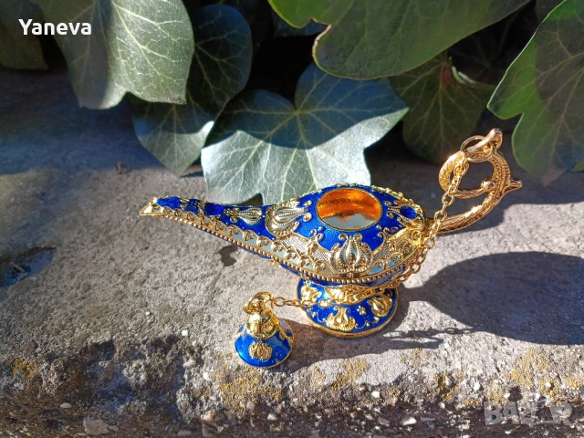 "Лампата на Аладин" , метални , може да се използват за ароматни масла. , снимка 11 - Статуетки - 53073620