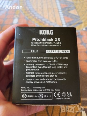 Korg Pitchblack XS, снимка 5 - Други - 45089787