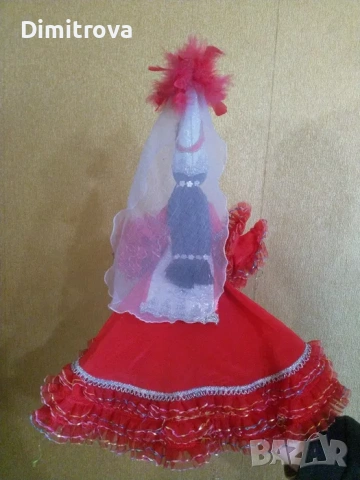 Сувенирна казахстанска национална кукла, снимка 3 - Колекции - 53584501