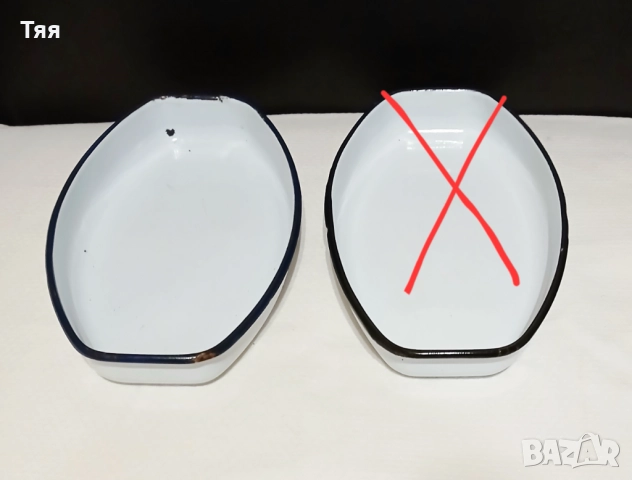 Емайлирани тави, тиган, чайниче, снимка 11 - Съдове за готвене - 52004651