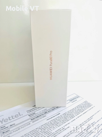 НОВ! Huawei Pura 80 Pro 512GB 12GB Ram White 36м.ГАРАНЦИЯ!, снимка 3 - Huawei - 52454167