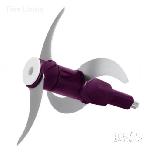 Професионален кухненски чопър Lexical LCH-1916 – бързо и мощно рязане с 4 ножа от неръждаема стомана, снимка 6 - Чопъри и пасатори - 52897113