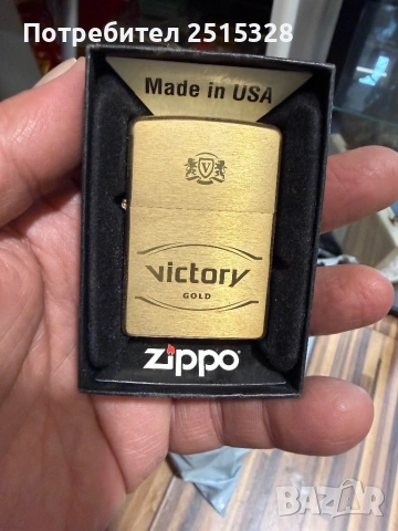 винтидж оригинална месингова запалка zippo