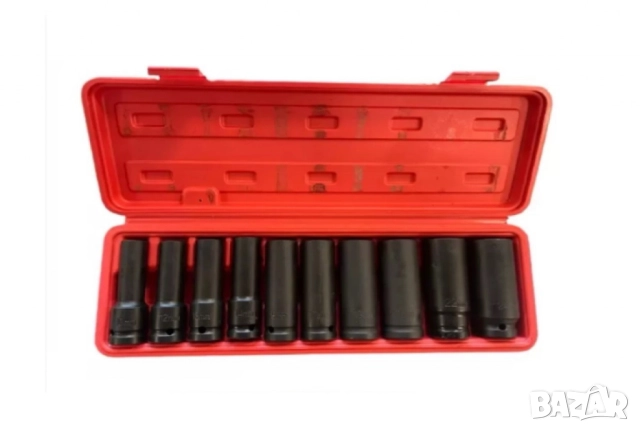 Комплект ударни вложки от 10, 27, 35 части(1/2) ОТ 10 - 24 мм., снимка 3 - Други стоки за дома - 52098269