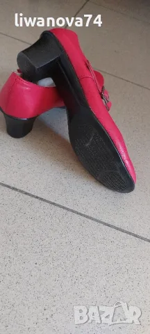 Скарпини червени номер 36, снимка 9 - Дамски боти - 45807403